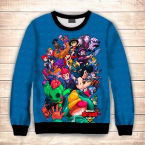 Світшот Бравлери Action ВСІ Розміри Преміум тканина