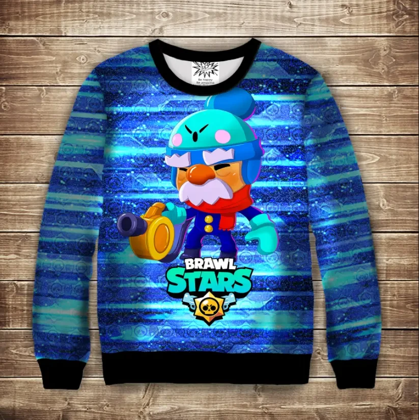 Світшот 3D Бравл Старc Гейл ВСІ Розміри Преміум тканина