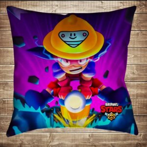 Подушка 3D-Бравл Старс Джекі і бур