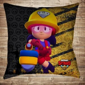 Подушка 3D-Бравл Старс Бравлер Джекі