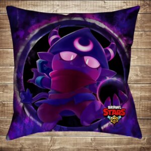 Подушка 3D-Бравл Старс Джин Темний