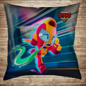 Подушка 3D-Бравл Старс Макс Старт