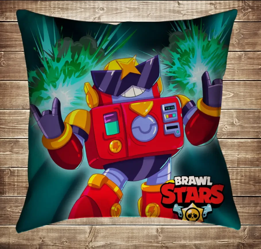 Подушка 3D-Бравл Старс Вольт