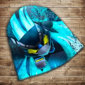 Шапка з 3D принтом-Бравл Старс Ворон Меха Всі розміри. Всі сезони ВСІ Розміри