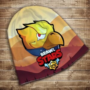 Шапка з 3D принтом Crow Phenix Всі розміри всі сезони ВСІ Розміри