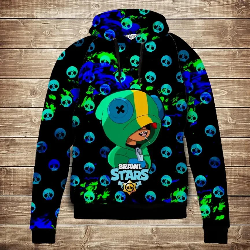 Толстівка 3D-LEON ART ВСІ Розміри Преміум тканина