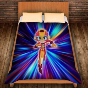 Плед з 3D принтом-Бравл Старс Макс Тоннель 150х200 см.