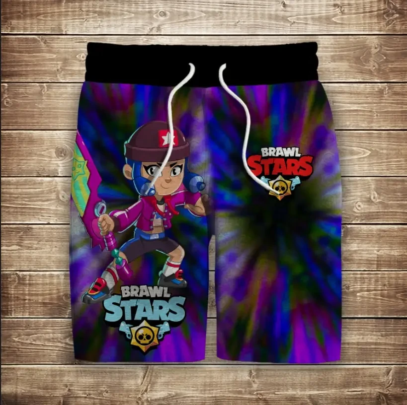 Шорти з 3D принтом на тему: Бібі самурай. Дорослі та Дитячі розміри ВСІ Розміри