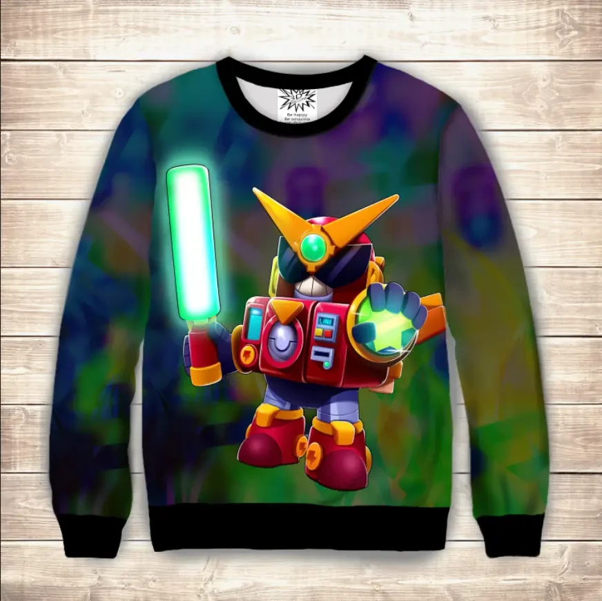 Світшот 3D Вольт Супер 2020 ВСІ Розміри Преміум тканина