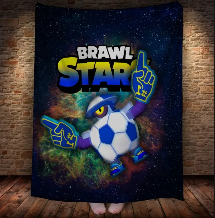 Плед з 3D принтом Darryl Skin-Mascot 150х200 см.