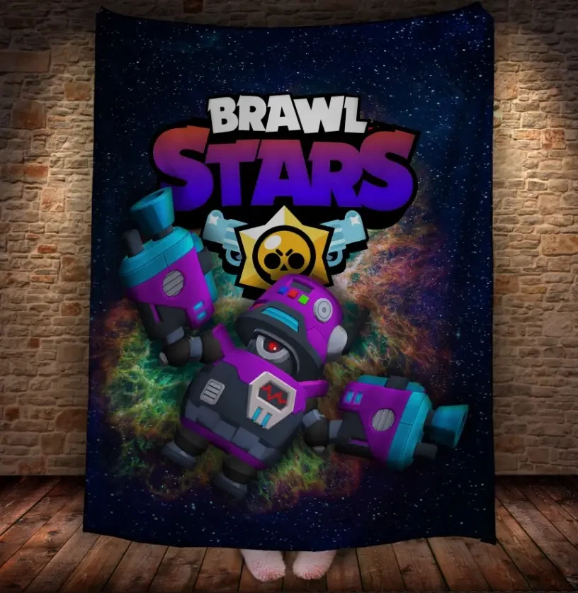 Плед з 3D принтом Darryl D4R-RY1 150х200 см.