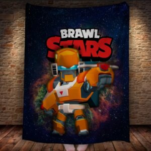 Плед з 3D принтом Mecha-Bo Brawl 150х200 см.