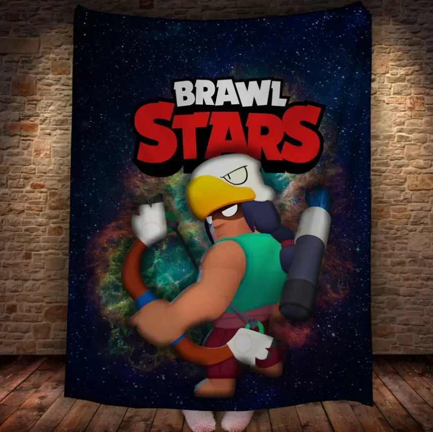 Плед з 3D принтом Bo Brawl Space 150х200 см.