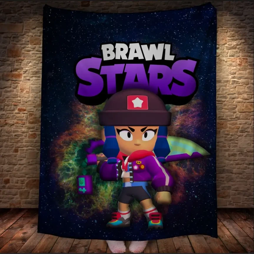 Плед з 3D принтом Bibi Skin-Heroine Brawl Space 150х200 см.