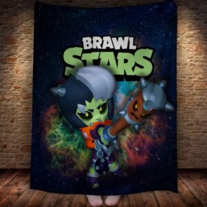 Плед з 3D принтом ZomBibi Brawl Space 150х200 см.