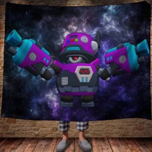 Плед з 3D принтом Darryl D4R-RY1 150х200 см.