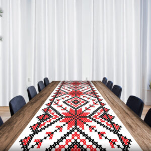 Раннер (доріжка на стіл) з принтом Вишиванка