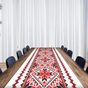 Раннер (доріжка на стіл) з принтом Вишиванка