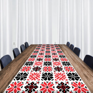 Раннер (доріжка на стіл) з принтом Вишиванка