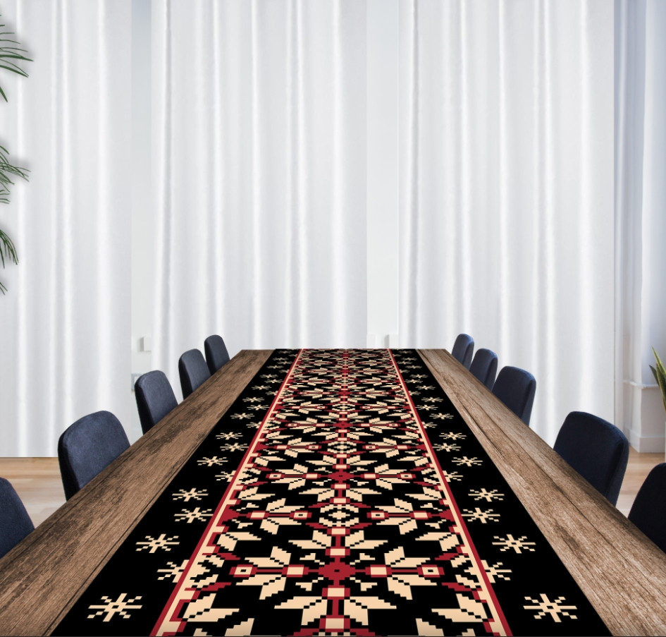 Раннер (доріжка на стіл) з принтом Вишиванка