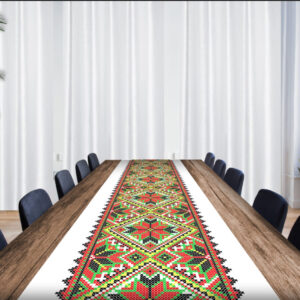 Раннер (доріжка на стіл) з принтом Вишиванка