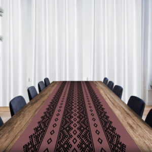 Раннер (доріжка на стіл) з принтом Вишиванка