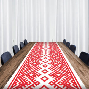 Раннер (доріжка на стіл) з принтом Вишиванка