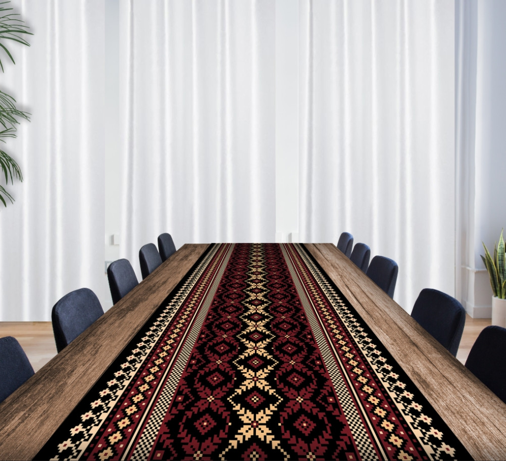 Раннер (доріжка на стіл) з принтом Вишиванка