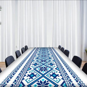 Скатертина з принтом Вишиванка