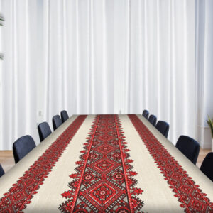 Скатертина з принтом Вишиванка