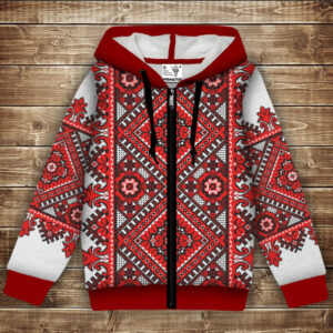 Худі з 3Д принтом Вишиванка етно - орнамент. Дорослі і Дитячі розміри ВСІ Розміри Преміум тканина