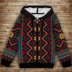 Худі з 3Д принтом Різдвяний (Скандинавський) етно орнамент. Дорослі і Дитячі розміри ВСІ Розміри Преміум тканина