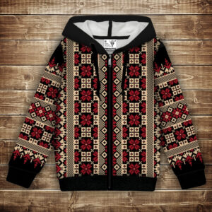 Худі з 3Д принтом Вишиванка етно орнамент. Дорослі і Дитячі розміри ВСІ Розміри Преміум тканина