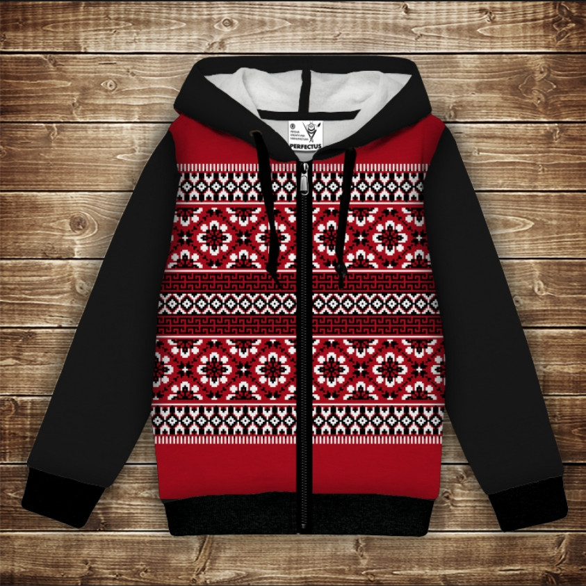 Худі з 3Д принтом Вишиванка етно орнамент. Дорослі і Дитячі розміри ВСІ Розміри Преміум тканина