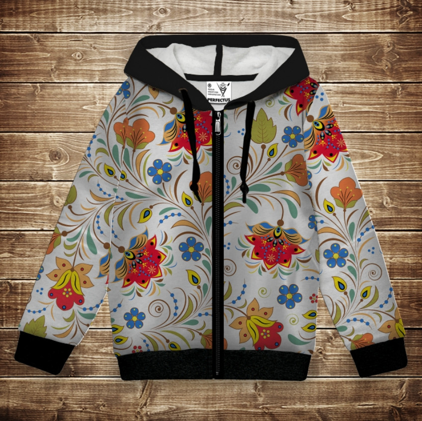 Худі з 3Д принтом Вишиванка етно орнамент. Дорослі і Дитячі розміри ВСІ Розміри Преміум тканина