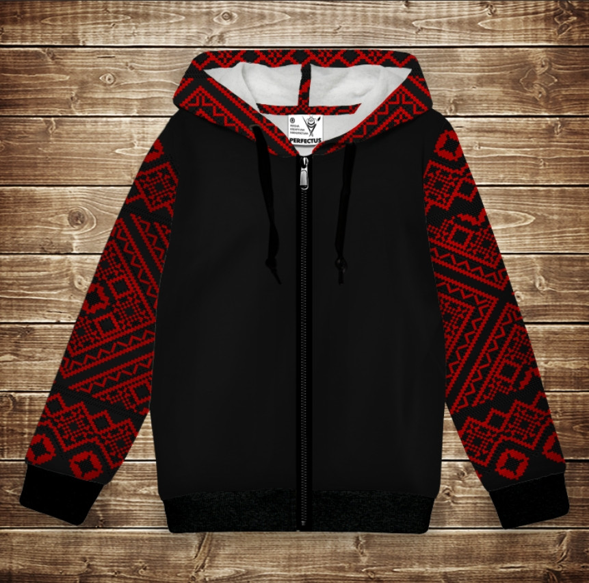 Худі з 3Д принтом Вишиванка етно орнамент. Дорослі і Дитячі розміри ВСІ Розміри Преміум тканина