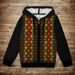 Худі з 3Д принтом Вишиванка етно орнамент. Дорослі і Дитячі розміри ВСІ Розміри Преміум тканина