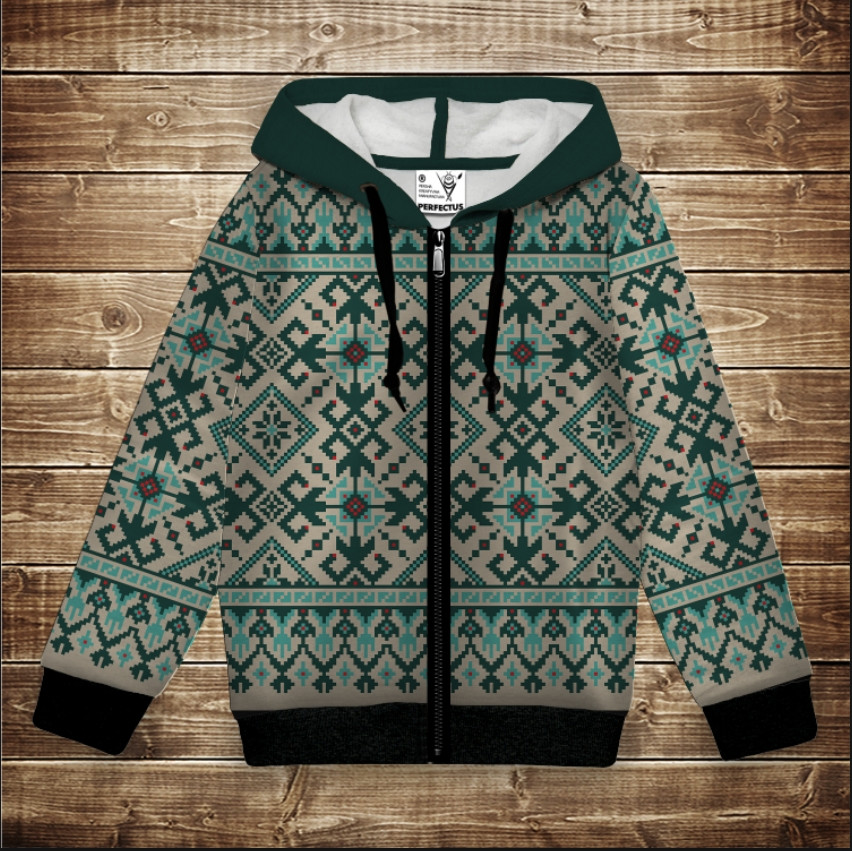 Худі з 3Д принтом Вишиванка етно орнамент. Дорослі і Дитячі розміри ВСІ Розміри Преміум тканина