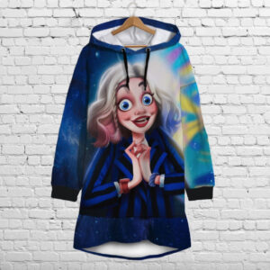 Плаття-худі рожеве з капюшоном і воланом Еніт (Wednesday Addams) Дитячі і дорослі розміри. ВСІ Розміри Преміум тканина