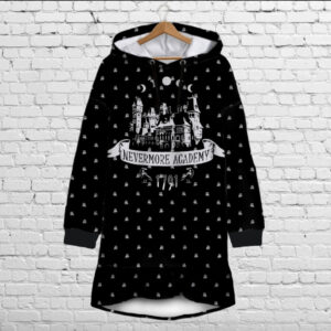 Плаття-худі рожеве з капюшоном і воланом Академія Невермор Венздей Аддамс (Wednesday Addams) Дитячі і дорослі розміри. ВСІ Розміри