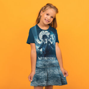 Плаття з воланом Венсдей Аддамс Wednesday Addams Дитячі і дорослі розміри. ВСІ Розміри Преміум тканина