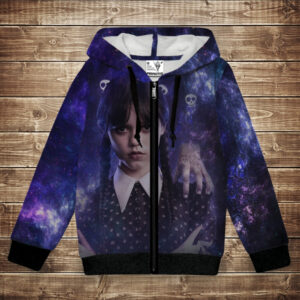 Худі з 3D принтом Вензді Аддамс (Wednesday Addams) Всі розміри. ВСІ Розміри Преміум тканина