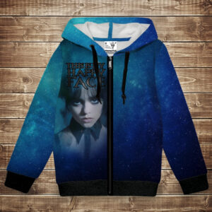 Худі з 3D принтом Вензді Аддамс (Wednesday Addams) Всі розміри. ВСІ Розміри Преміум тканина