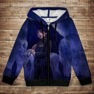 Худі з 3D принтом Вензді Аддамс (Wednesday Addams) Всі розміри. ВСІ Розміри Преміум тканина