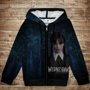 Худі з 3D принтом Вензді Аддамс (Wednesday Addams) Всі розміри. ВСІ Розміри Преміум тканина