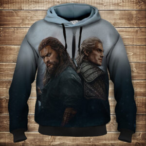 Толстівка з 3D принтом Відьмак Дитячі і дорослі розміри. ВСІ Розміри Преміум тканина