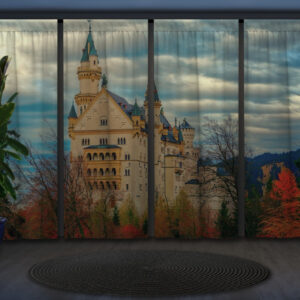 Штори з Фотоштораом на тему: Замок