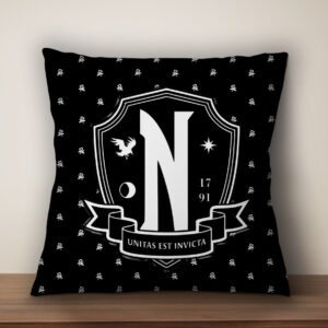 Подушка з 3D принтом на тему: Вензді Аддамс Венздей Аддамс (Wednesday Addams)