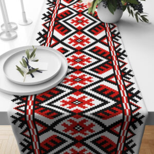 Раннер (доріжка на стіл) з принтом Вишиванка