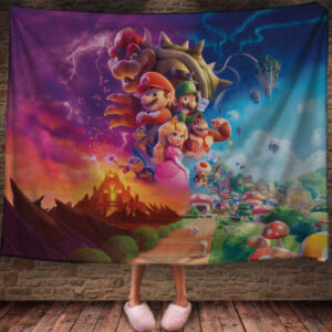 Плед з 3D принтом Super Mario 150х200 см.